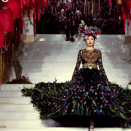 Dolce& Gabbana | 男女装高级定制系列献礼北京
